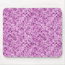 pink sequin effect mousepad
