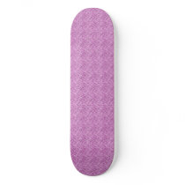 pink sequin effect skateboard