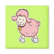 Pink Sheep magnet