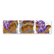 Pink Skies and Purple Trees Bumper Sticker
