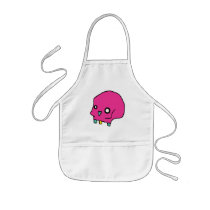 Pink Skull aprons