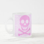 Pink Skull & Crossbones Mugs