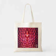 Pink Snake Skin Sheen Tote Bag