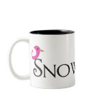 Pink Snowbird Coffee Mug