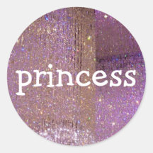 Pink sparkle princess crystal diamond stickers