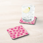 Pink Spirals Coasters
