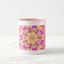 Pink Splash Digital Art Mugs