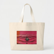 Pink-splash-of-water826 HOT DARK PINK WATER SPLASH Tote Bag