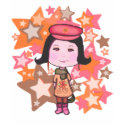 Pink Star Girl T-Shirt