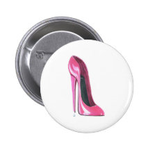 Pink Stiletto Shoe Art