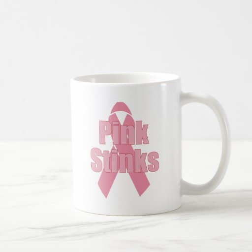 Pink Stinks Coffee Mugs
