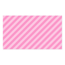 Pink Stripes. Business Card