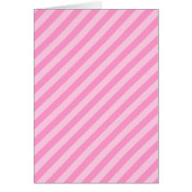 Pink Stripes. Card
