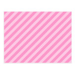 Pink Stripes. postcards