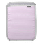 Pink Stripes. ipad sleeves