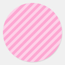 Pink Stripes. Stickers
