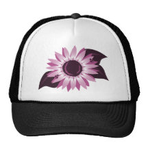 Pink Sunflower With Ladybugs Hats