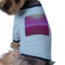 Pink Sunset Sea - CricketDiane Art Dog Tshirt