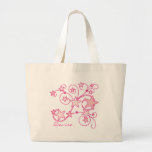 Pink Swirly Works Bag
