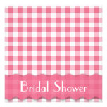 Pink Tea Party Bridal Shower Personalized Invitation