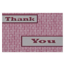 pink Thank You Flyer