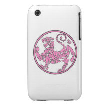 Pink Tiger iPhone case iPhone 3 Covers
