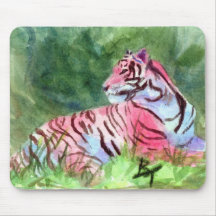 Pink Tiger Mousepad