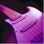 Pink Tone Electric Guitar Close-Up 1 Photo Sculptures