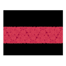 Pink Triangle Knot Band Postcard