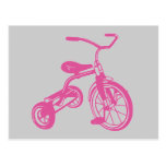 Pink Tricycle Postcards
