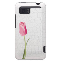Pink Tulip and Crackle Paint Custom casemate cases
