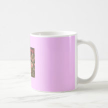 Pink Tulip cup Mug