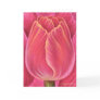 Pink Tulip Flower Nature Painting - Multi Greeting Cards