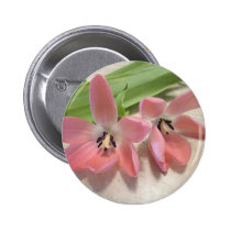 Pink Tulips buttons