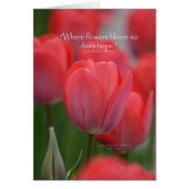 Pink Tulips Card
