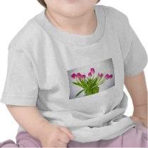 Pink Tulips in a Vase Tshirts