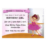 Pink TuTu Invitation