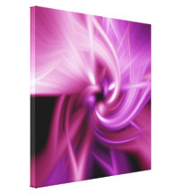 Pink Twist Canvas Prints