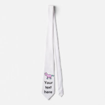 Pink unicorn neckties