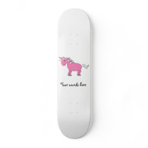 Pink unicorn with white stars