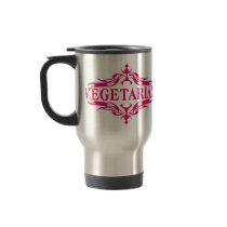 Pink Vegetarian Mug