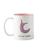 Pink Velvet Worm Mug