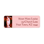 Pink Virgin Mary Statue