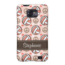 Pink Volleyball Samsung Galaxy S Case Cover