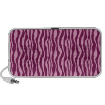 Pink Wavy Stripes Notebook Speakers