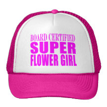 Pink Wedding Favours & Thanks : Super Flower Girl Hats