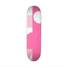 Pink & White Mix & Match Skateboard Decks