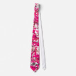 Pink & White Stars - Scenester Neck Ties