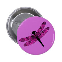 Pink Winged Dragonfly