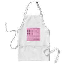 Pink with little black stars. apron